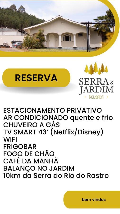 Pousada Serra & Jardim Bom Jardim da Serra Buitenkant foto